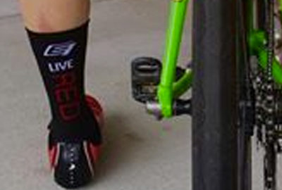 Limited Edition KING Technical Apparel Live Red Cycling Socks